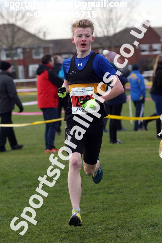 Boys under-15 North Eastern Cross Country, Redcar. Photo:  David T. Hewitson/Sports for All Pics